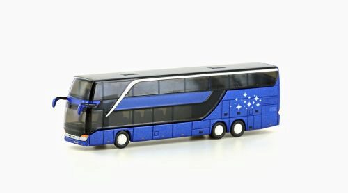 Hobbytrain LC4488 Setra Reisebus S431 DT Reisebus metallic blau